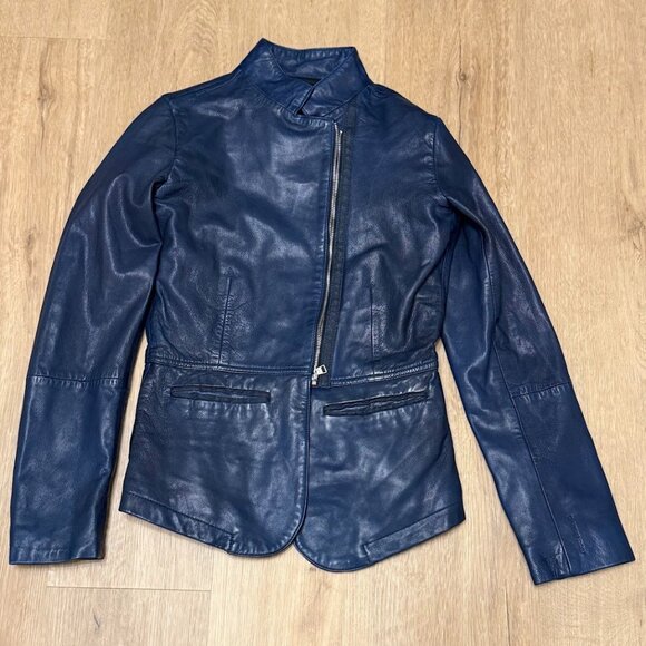 G-Star Raw. Rimu Leather Blazer. XXS - Picture 2 of 4